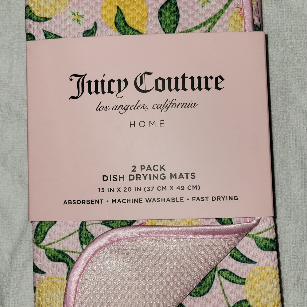 Juicy Couture Pink Home Decor Sign